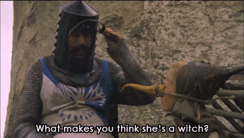 law office management - monty python witches gif