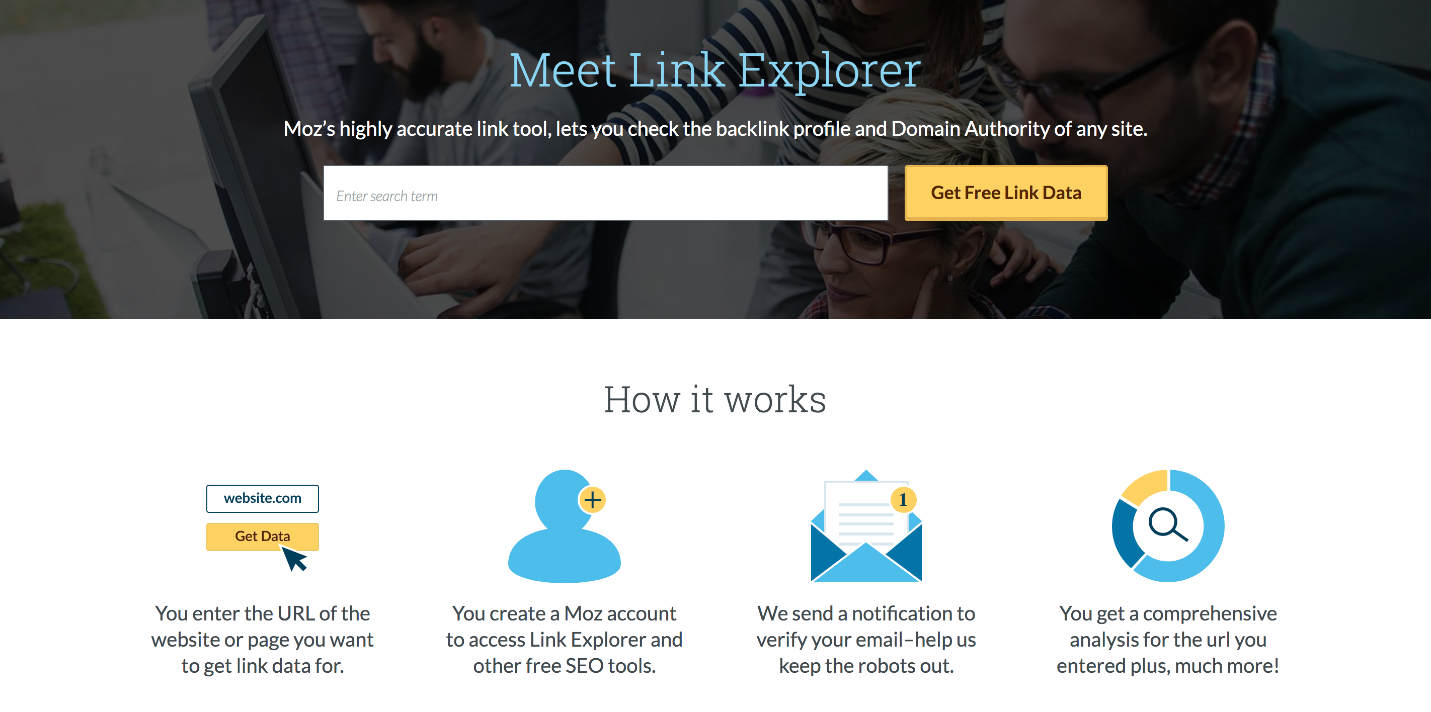 link building campaign moz link explorer
