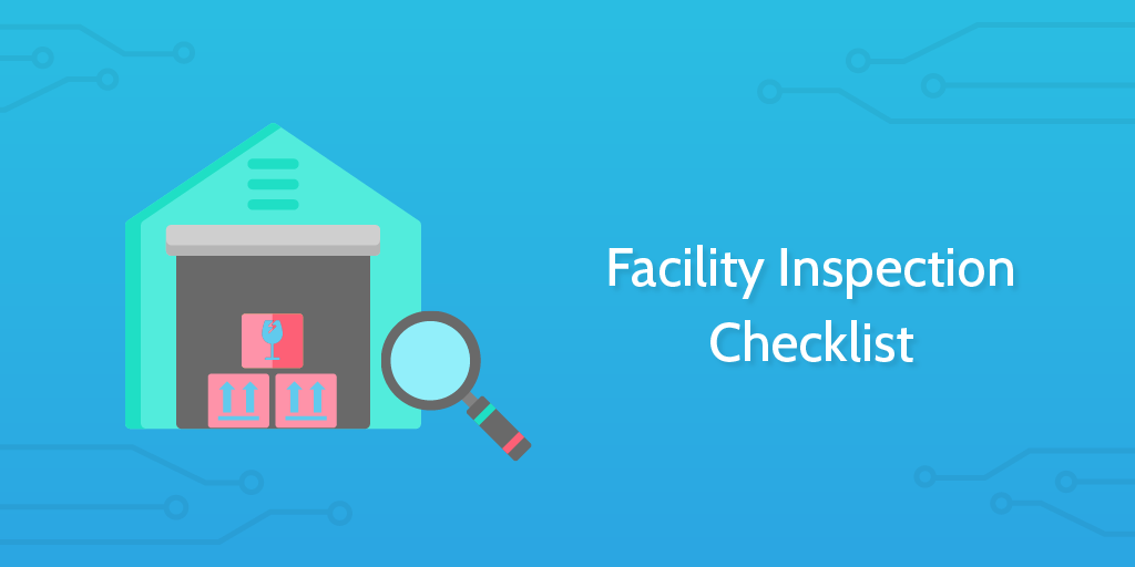 logistics templates - facility inspection checklist header