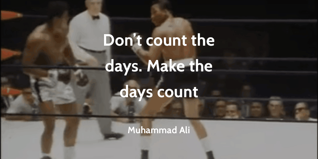 productivity quotes - muhammad-ali