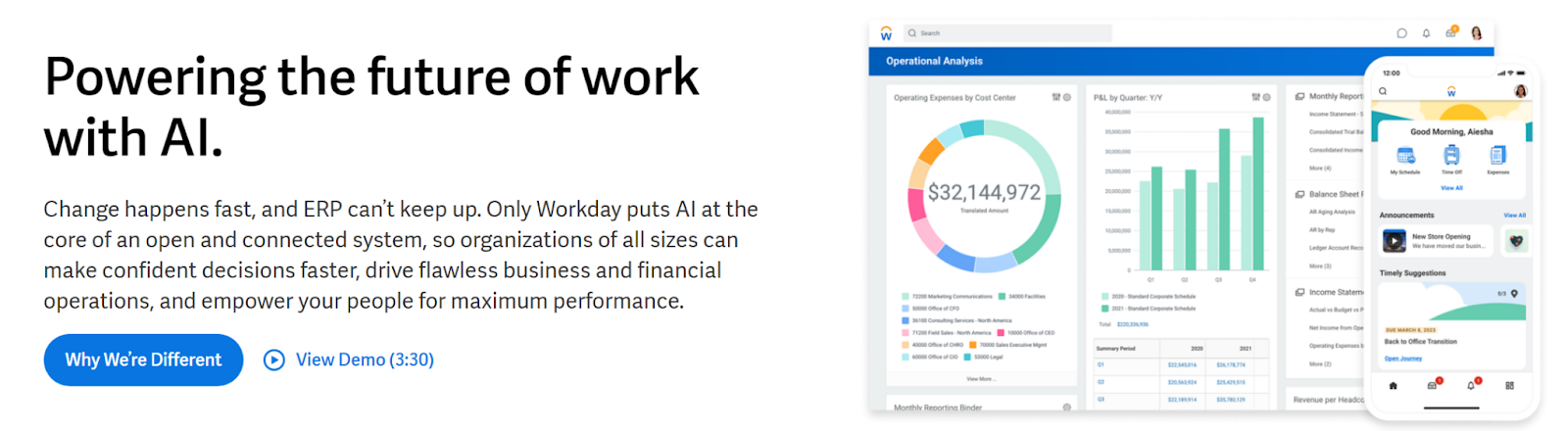 image showing workday as one of the best performance management tools