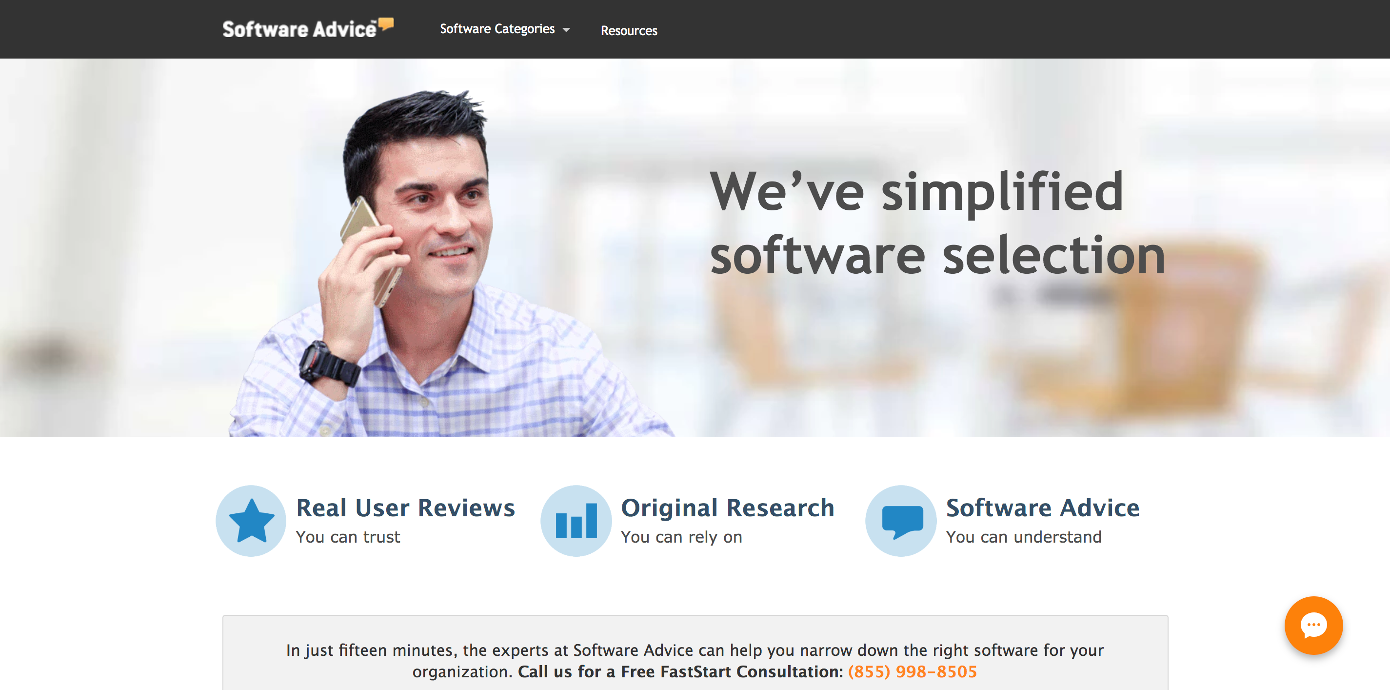 review sites software advice