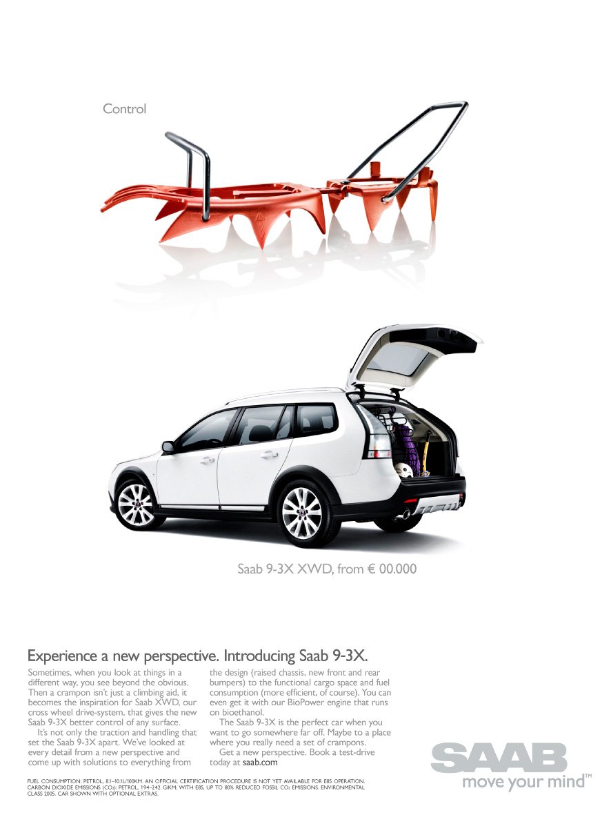 saab 93-X branding case study