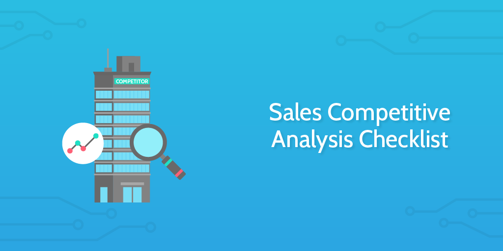 sales competitive analysis checklist