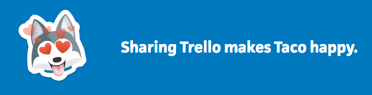 sharing trello