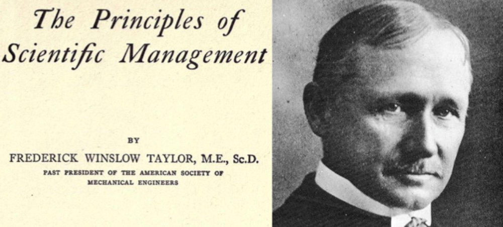 taylorism frederick winslow taylor