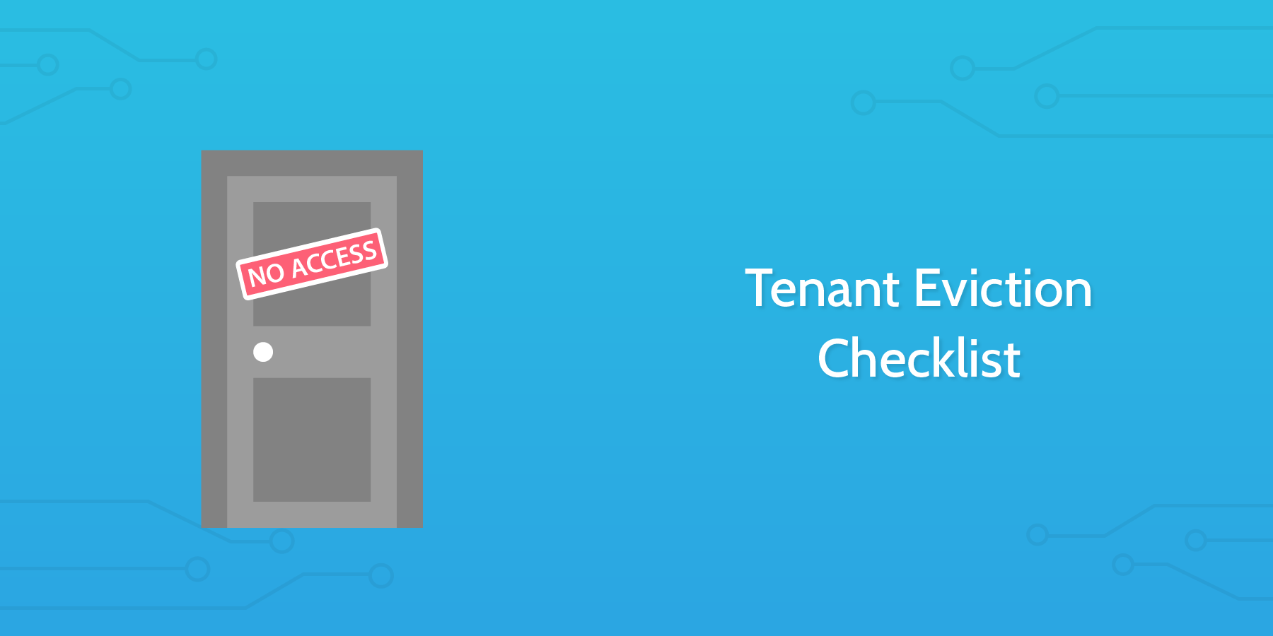 tenant eviction checklist