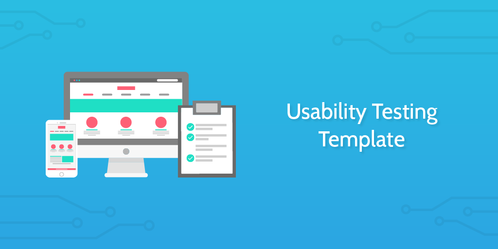 usability testing template