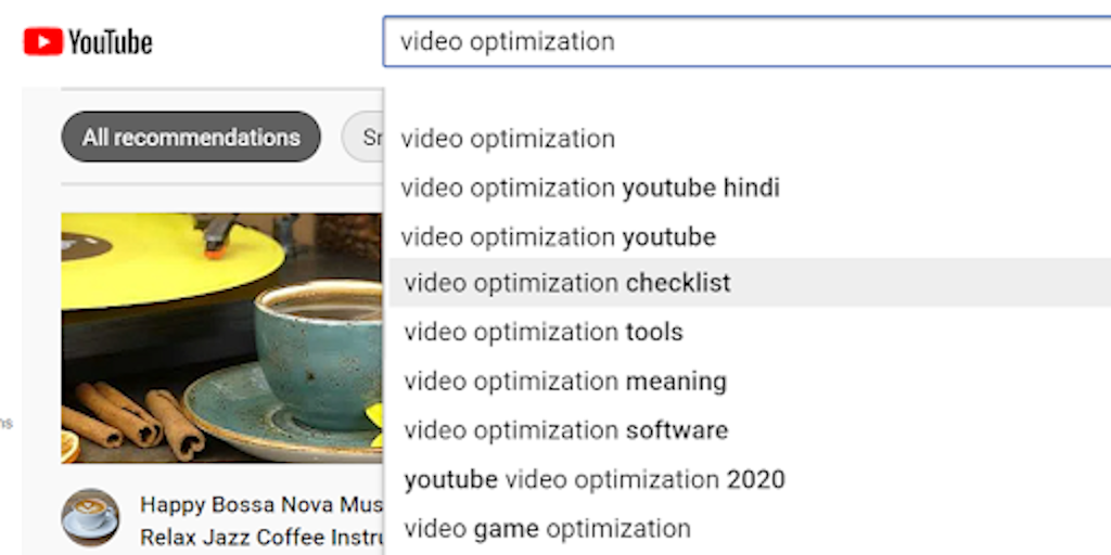 video optimization