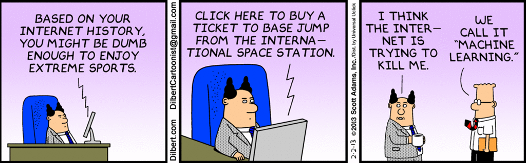 what is machine learning dilbert