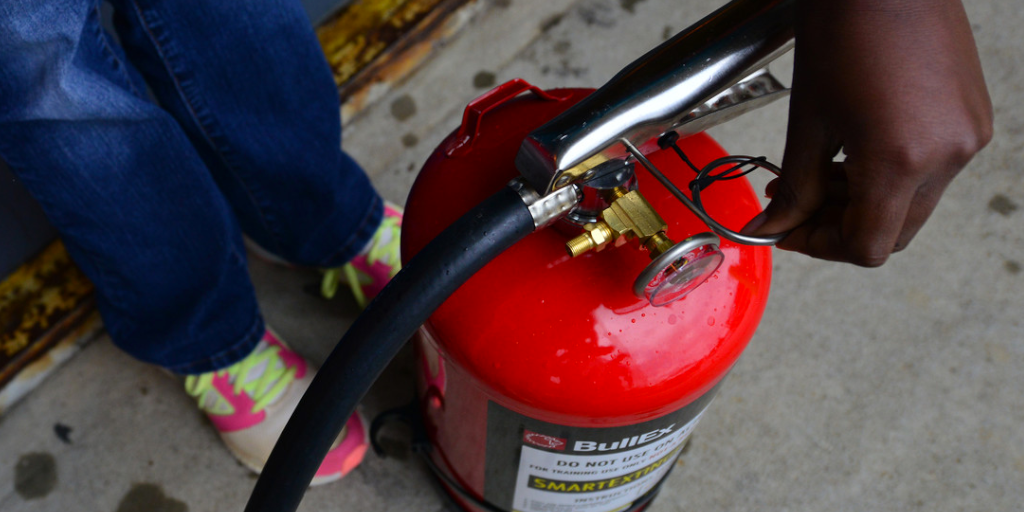 who can inspect fire extinguishers