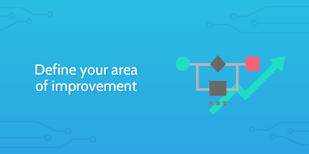 workflow analysis - define area of improvement