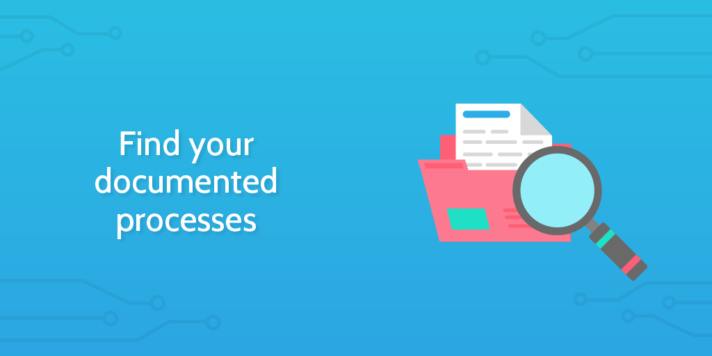 workflow analysis - find documented processes