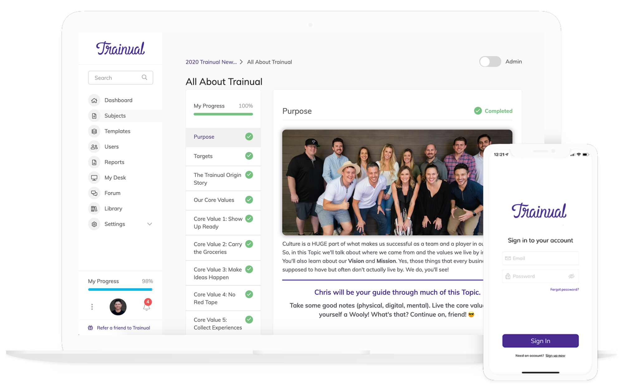 Workflow app Trainual Workflow app Trainual