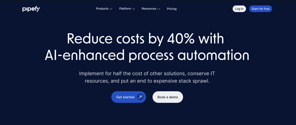 Image showing Pipefy as process automation software