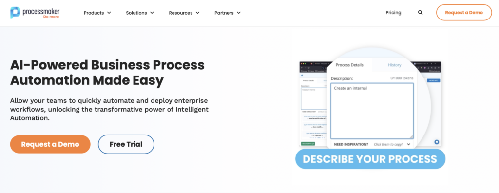 Image showing ProcessMaker as process automation software