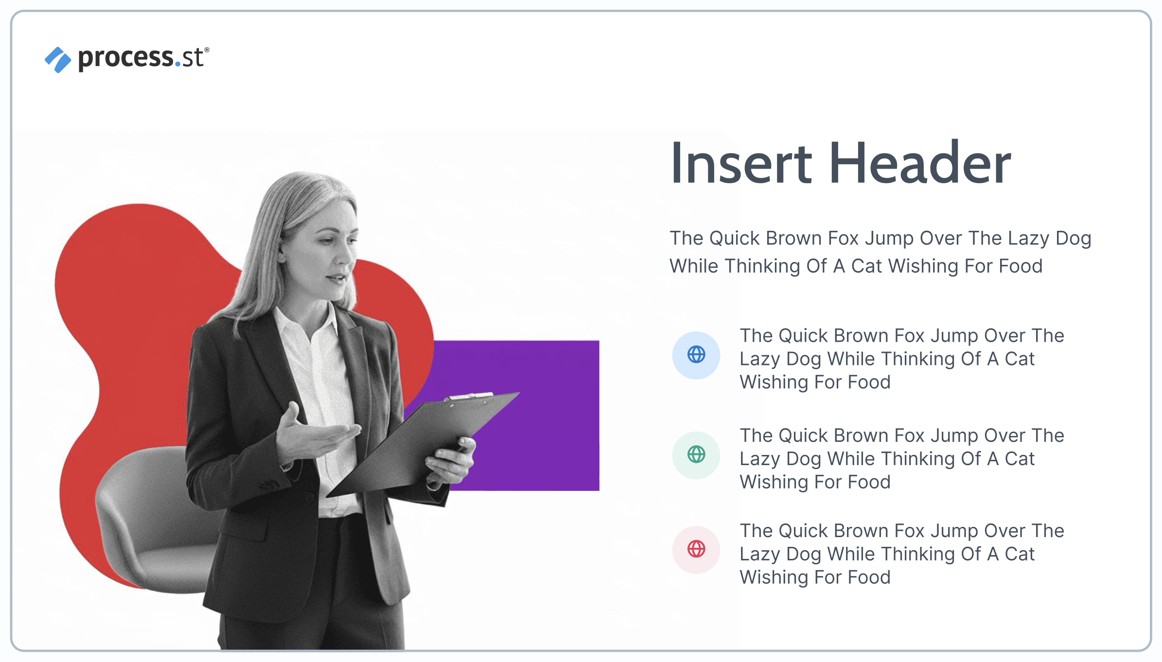 Checklist Woman Slide