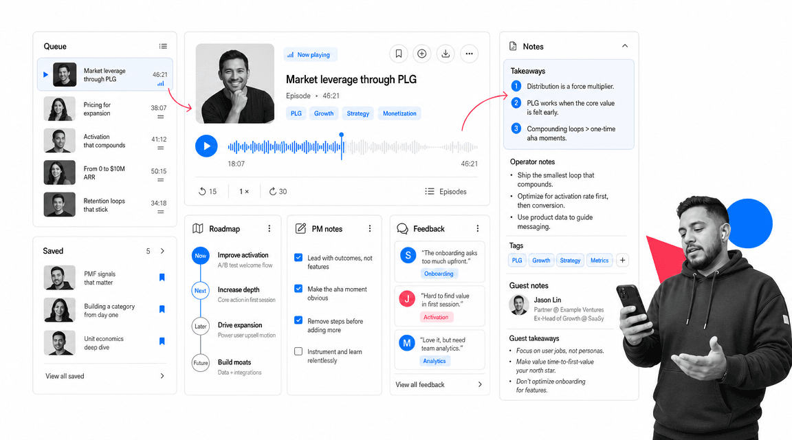 Lenny's Podcast podcast recommendation interface