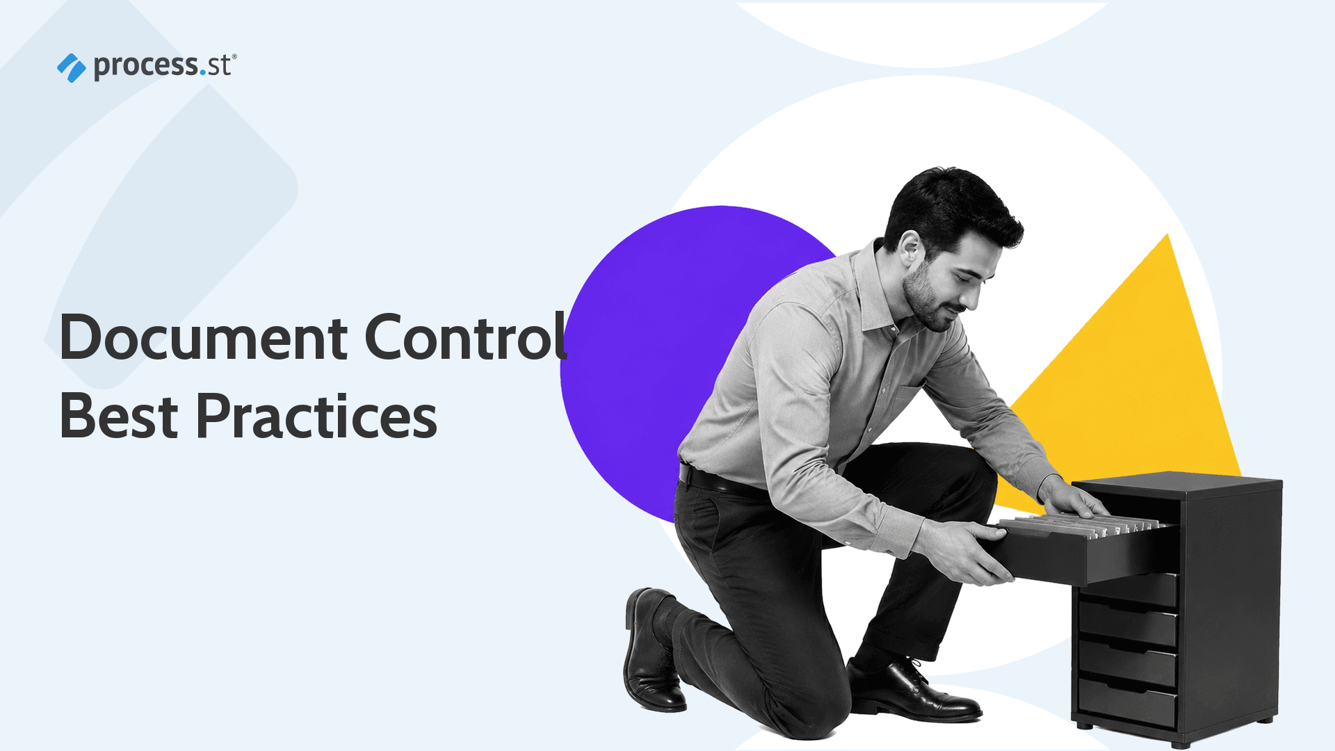 Document control best practices controlled cabinet - Process Street