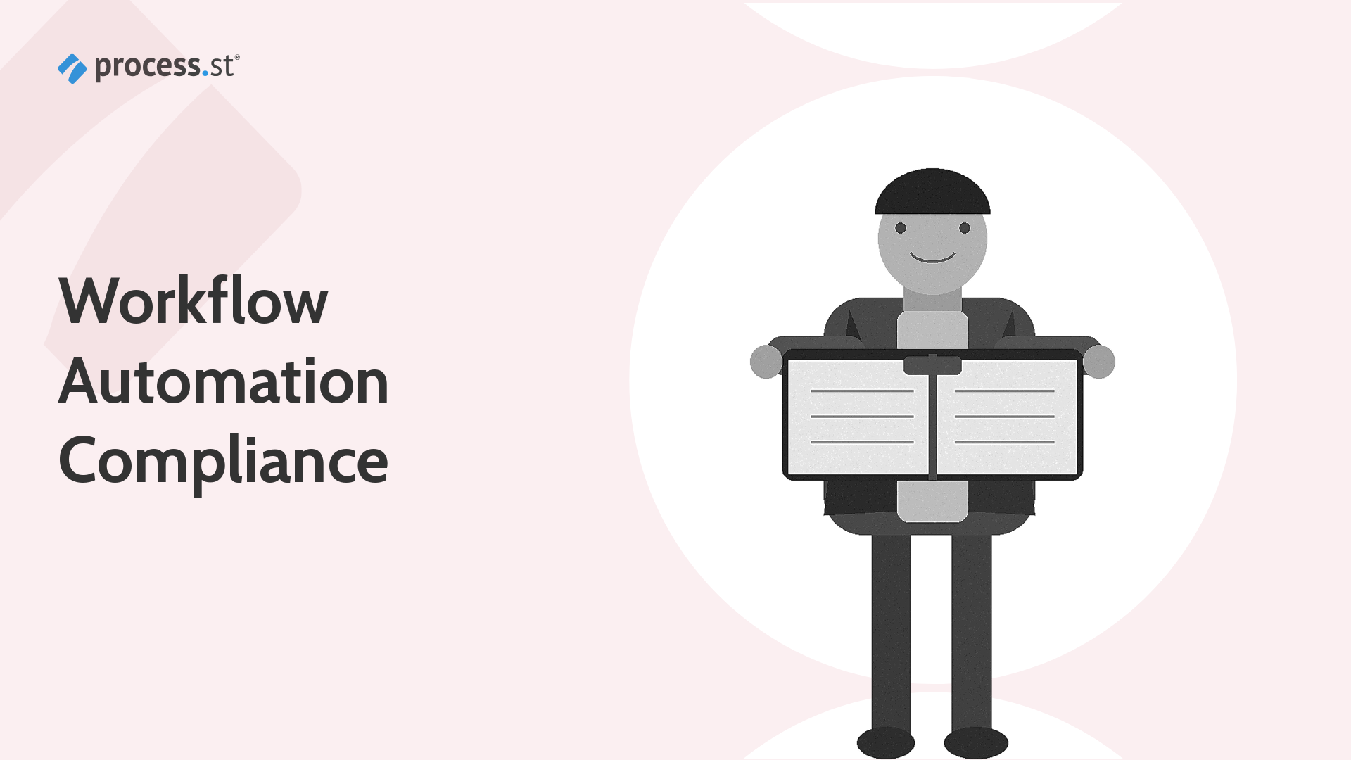 workflow automation compliance hero image for Process Street