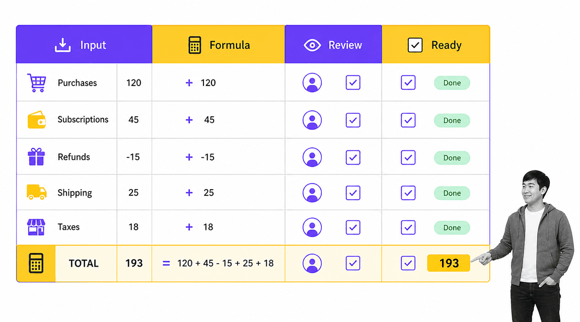 Excel scheduling table for business planning and beginner Excel tips.