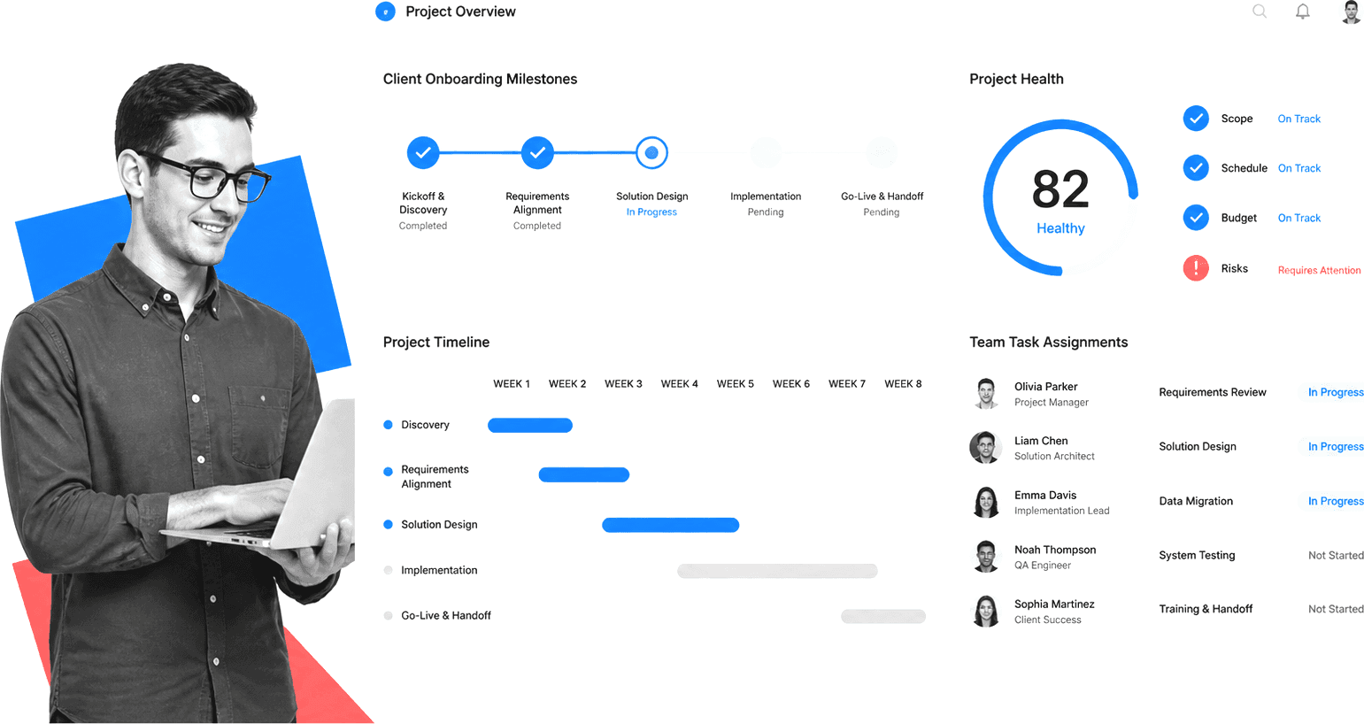 GUIDEcx client onboarding implementation platform