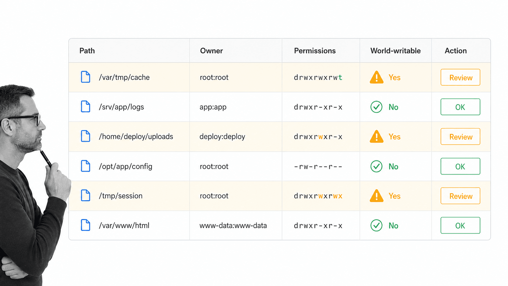Inline illustration for server security checklist step 09