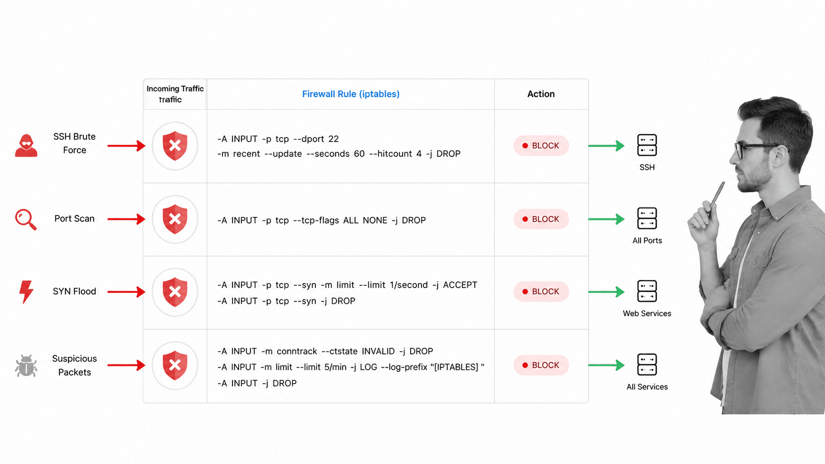 Inline illustration for server security checklist step 10