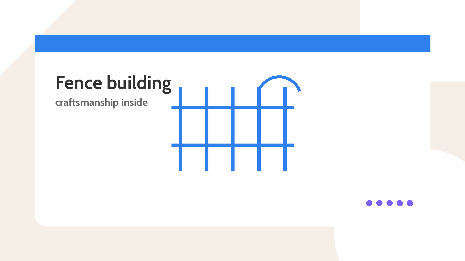 Fence building lesson and hidden craftsmanship in Steve Jobs design