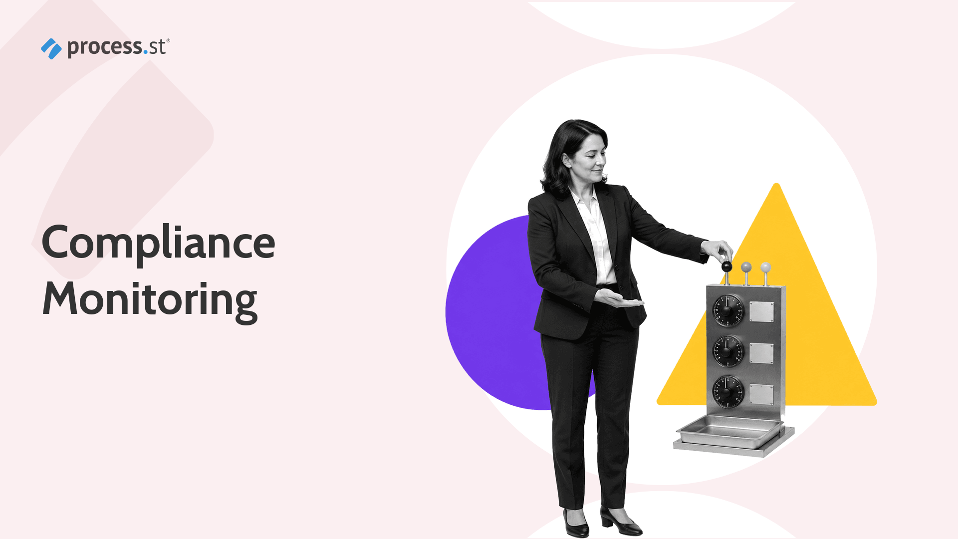 Compliance monitoring software signal tower