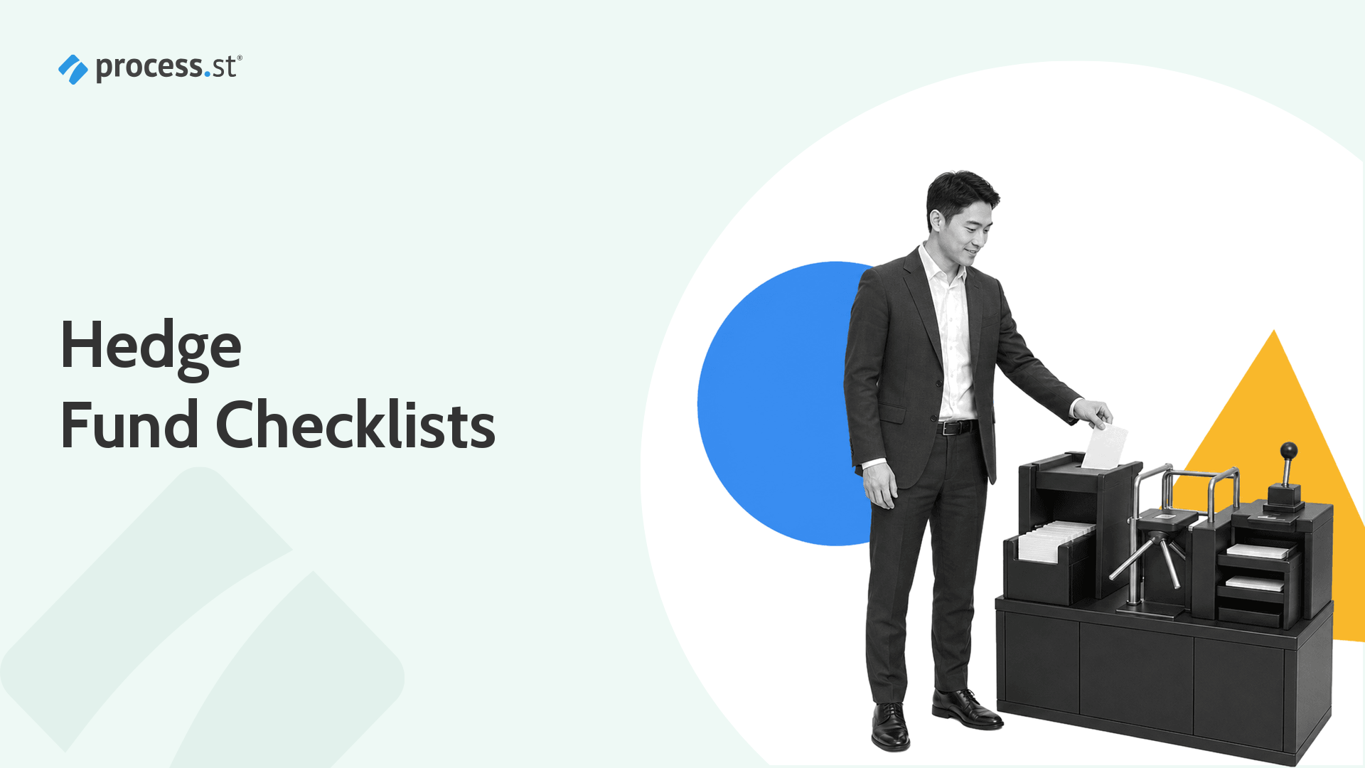 Hedge fund checklists compliance workflow control cabinet