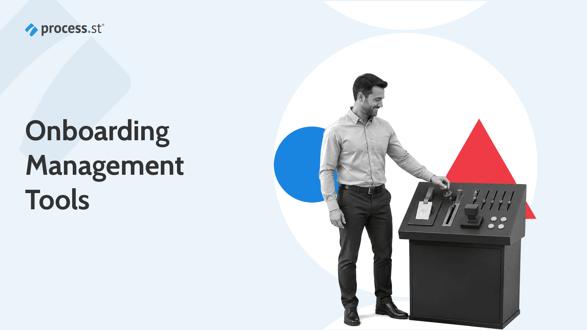 Onboarding management tools hero image for Process Street