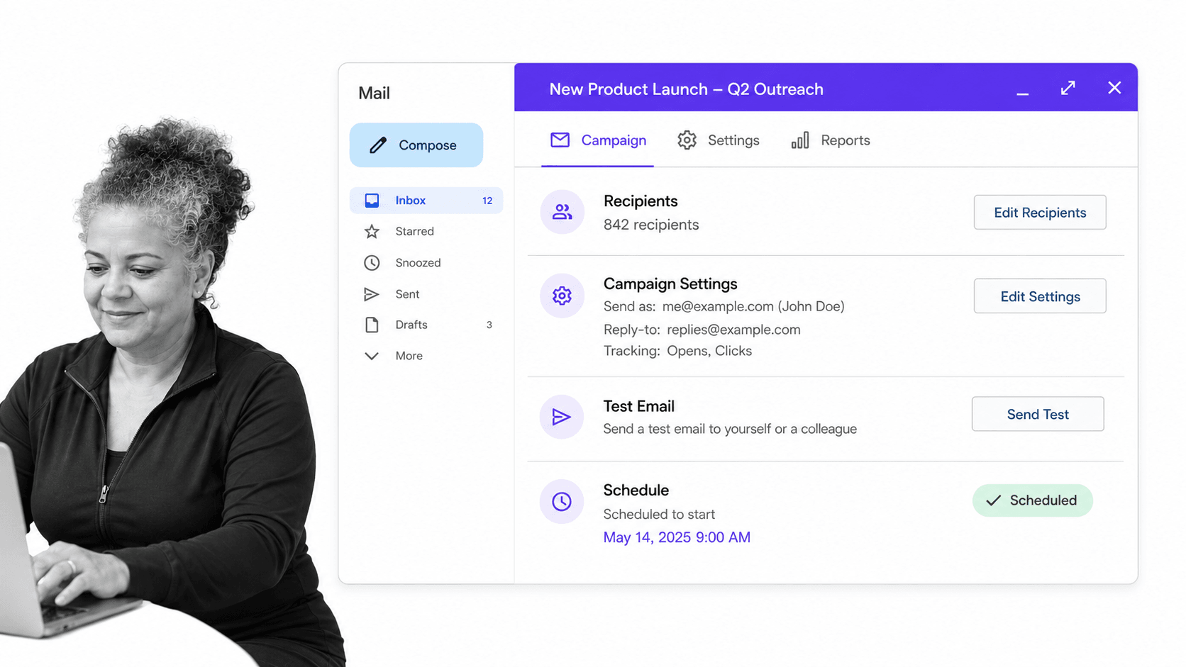 GMass browser workflow for digital marketers