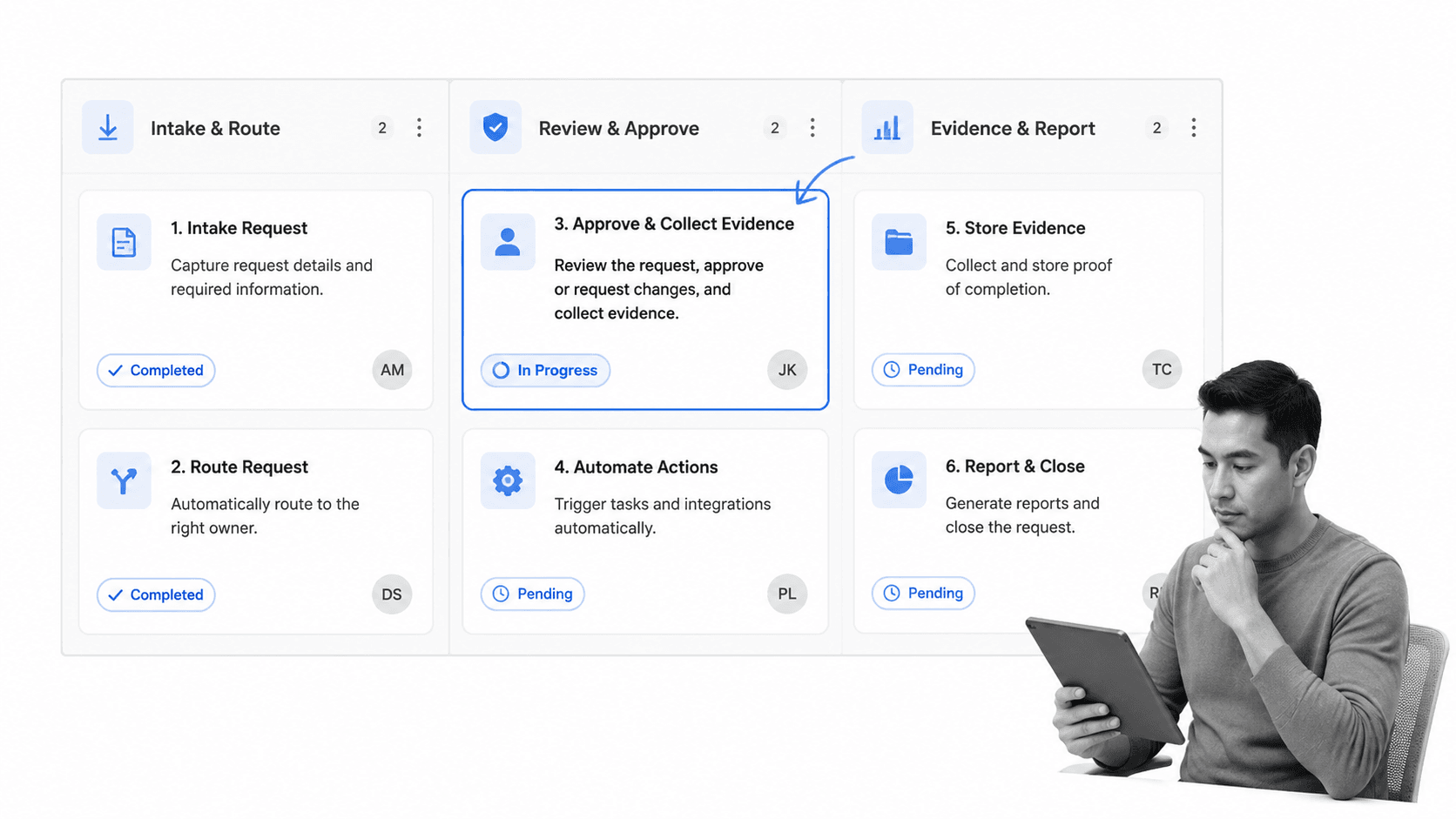 Software workflow execution path
