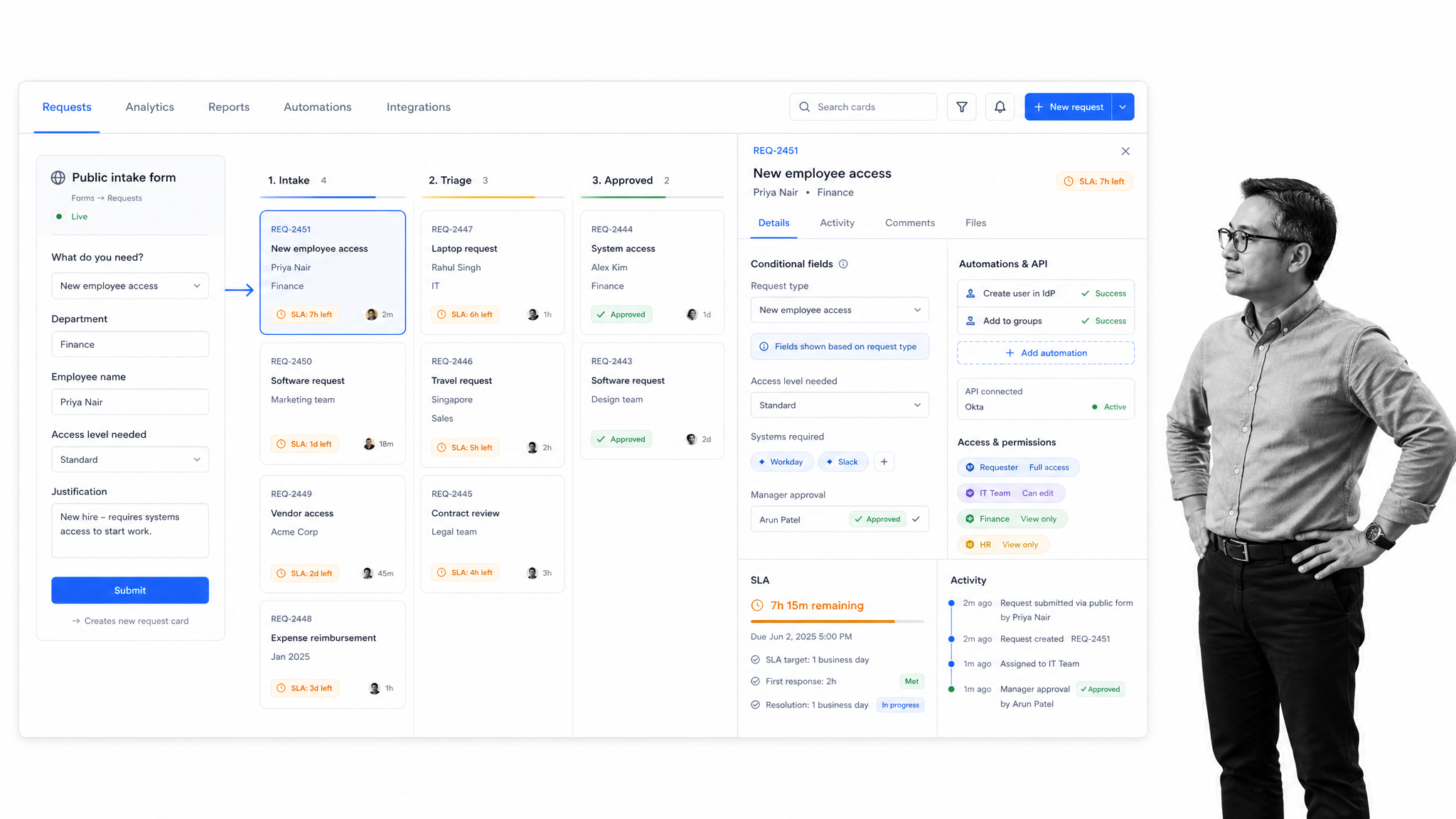 Pipefy product UI surface for Tallyfy alternatives comparison
