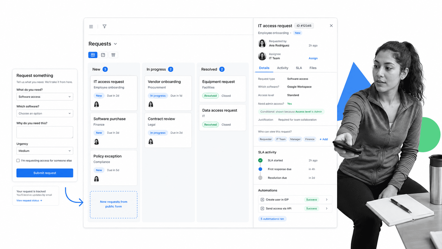 Pipefy product UI surface for Tonkean alternatives comparison