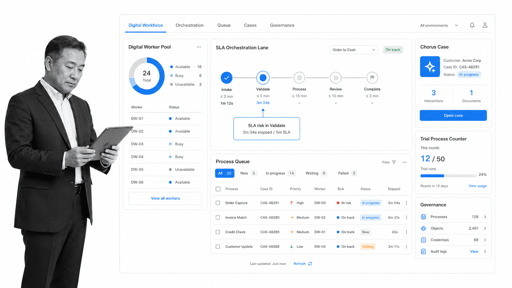 SS&C Blue Prism product UI surface for UiPath alternatives