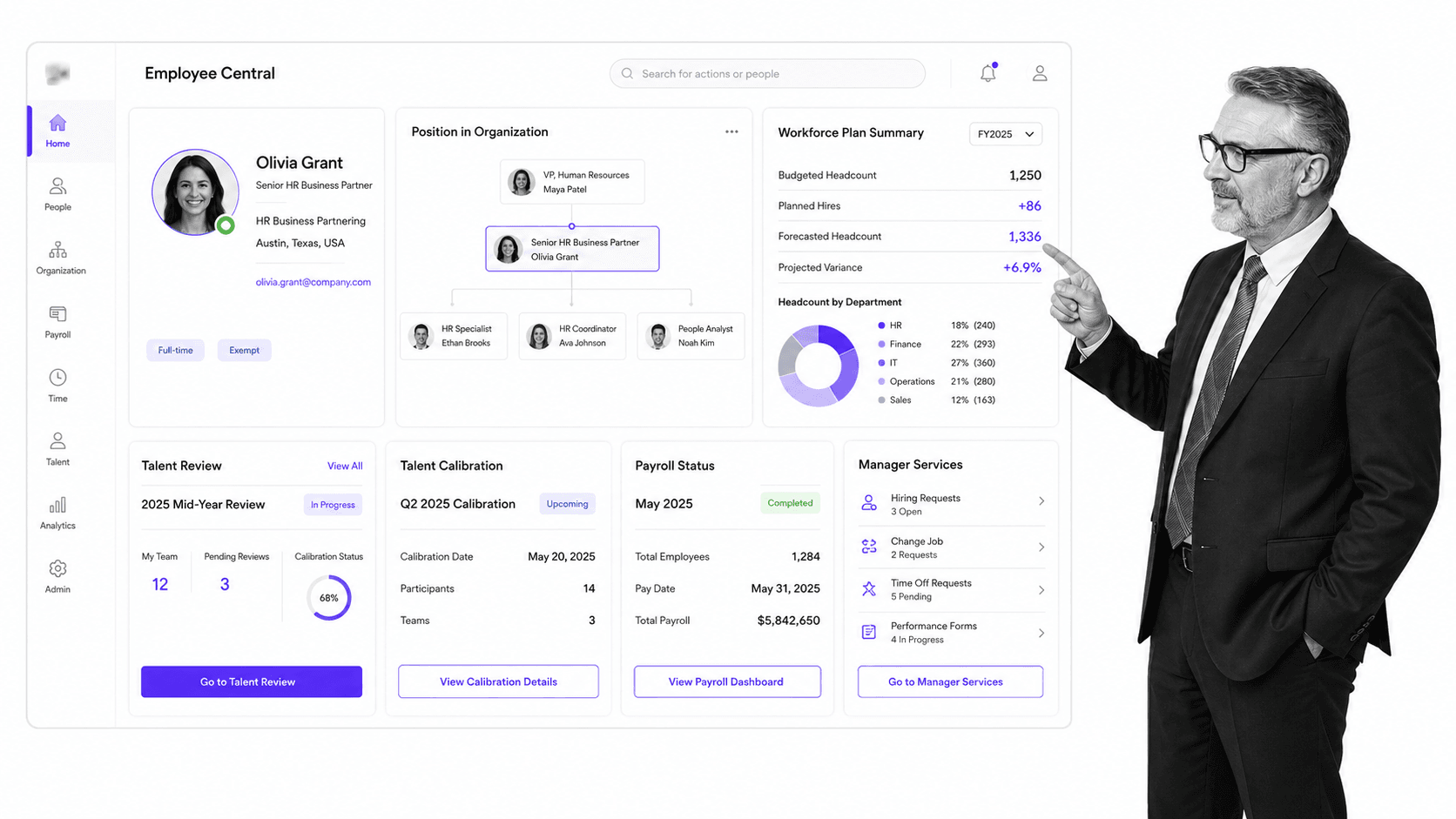 SAP SuccessFactors Workday alternative product UI for enterprise HR teams already invested in SAP business systems