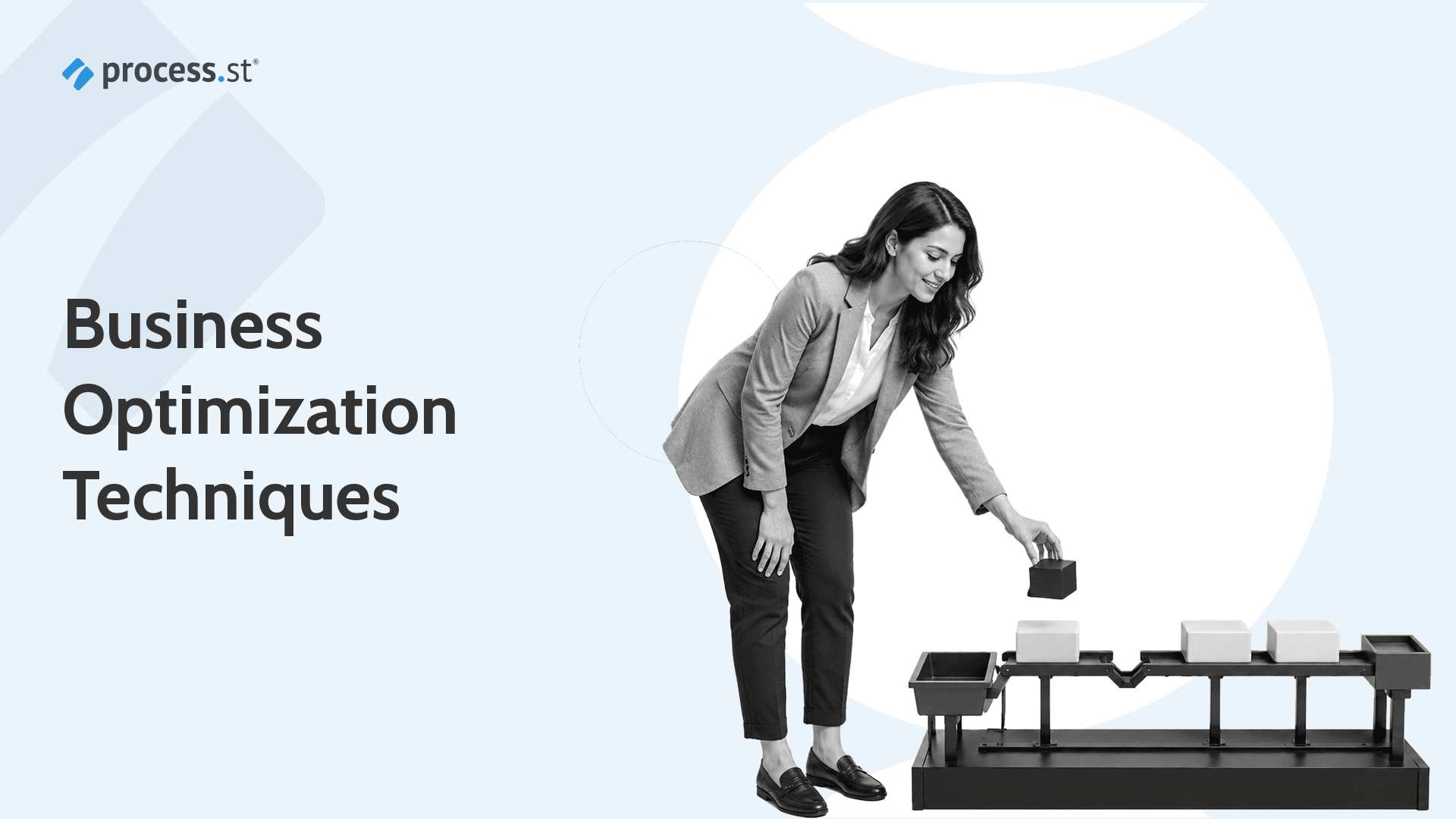 Operations lead optimizing a physical process flow model for business optimization techniques