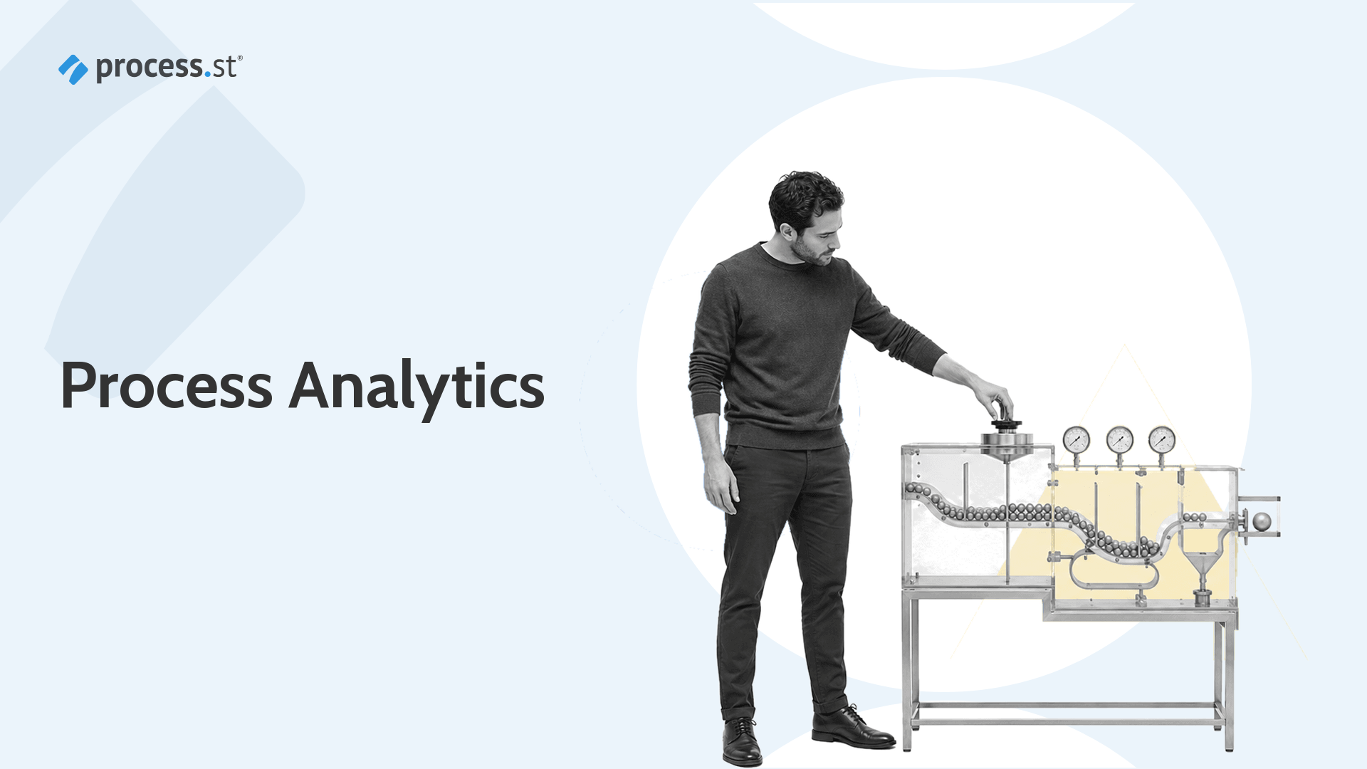 Operations analyst calibrating a process analytics instrument - Process Street