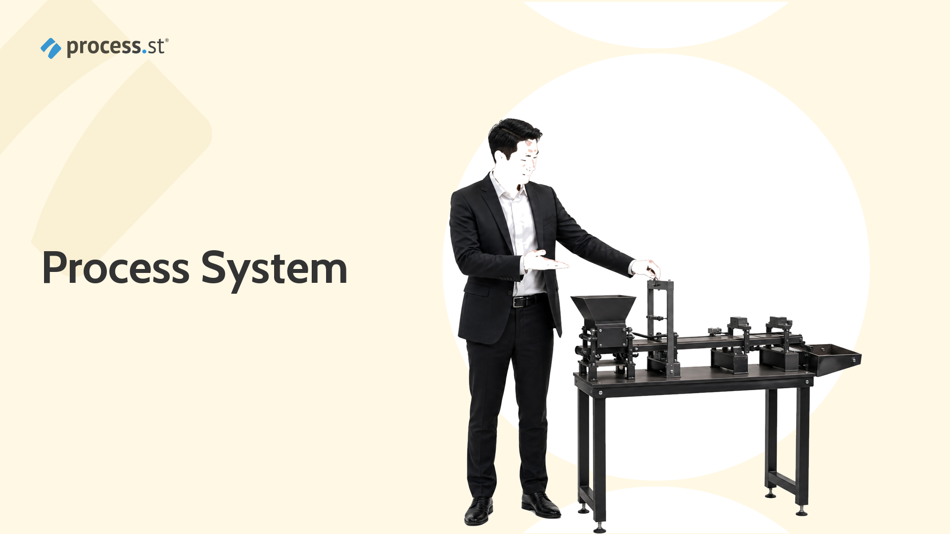 Operations architect working with a connected process system