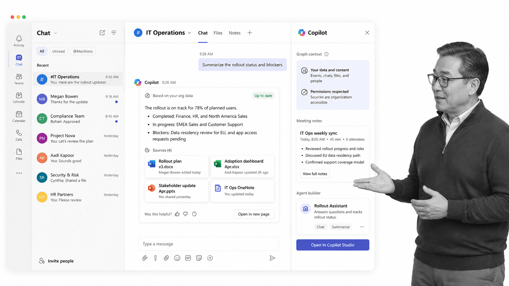 Microsoft 365 Copilot Claude Tag alternative product UI for Teams-first companies already standardized on Microsoft 365