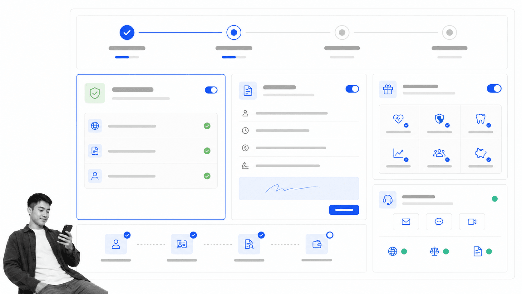 Oyster product surface for distributed teams prioritizing guided EOR hiring and global employee support