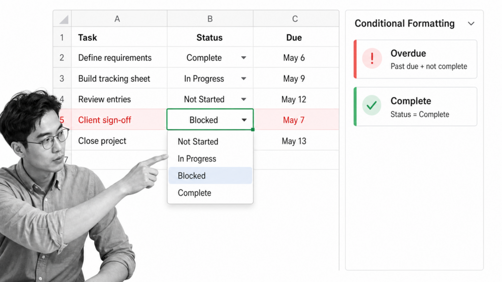 How to Create a Workflow in Excel