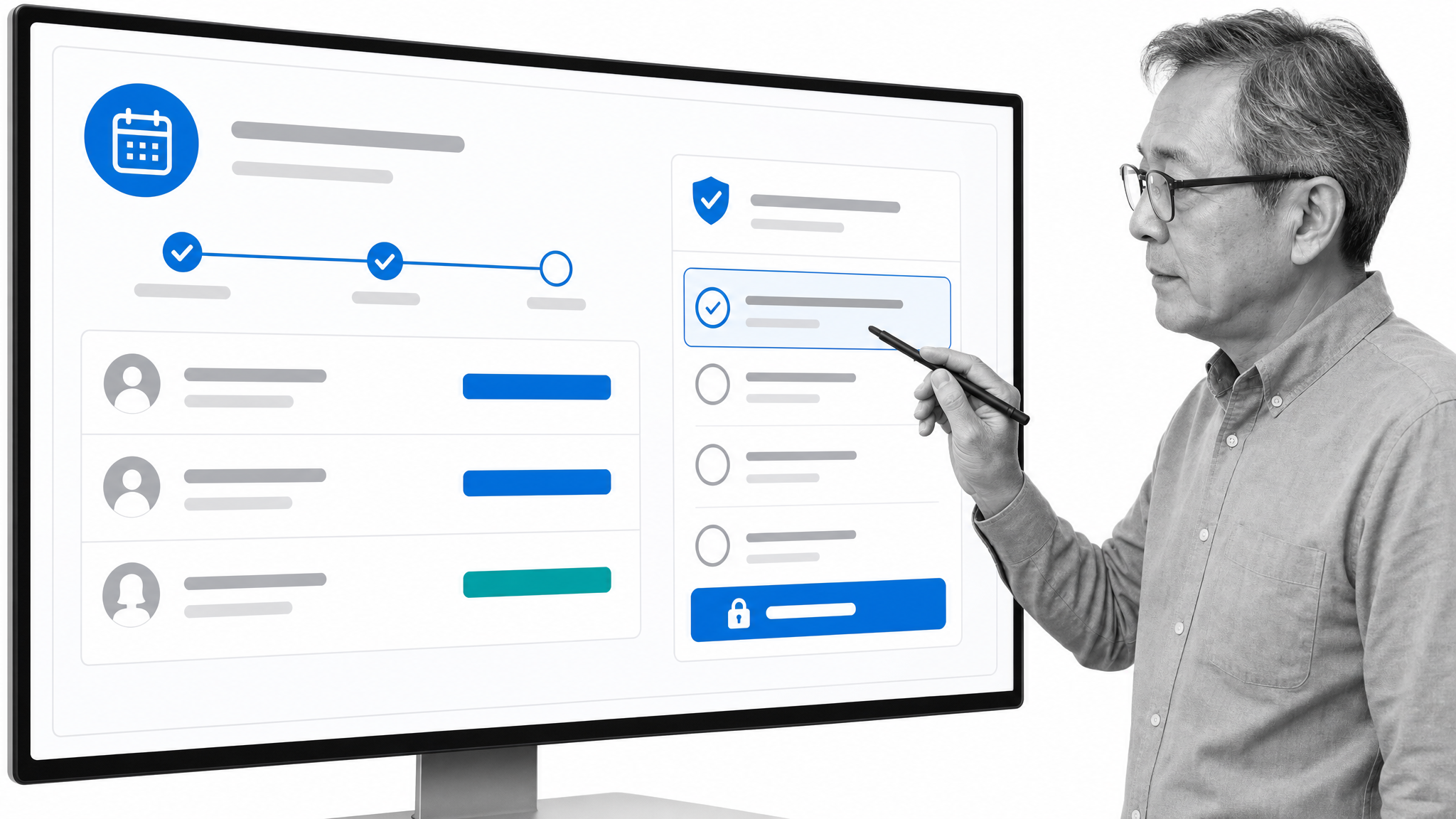 RUN Powered by ADP payroll dashboard with employee entries, tasks, reminders, and submission controls