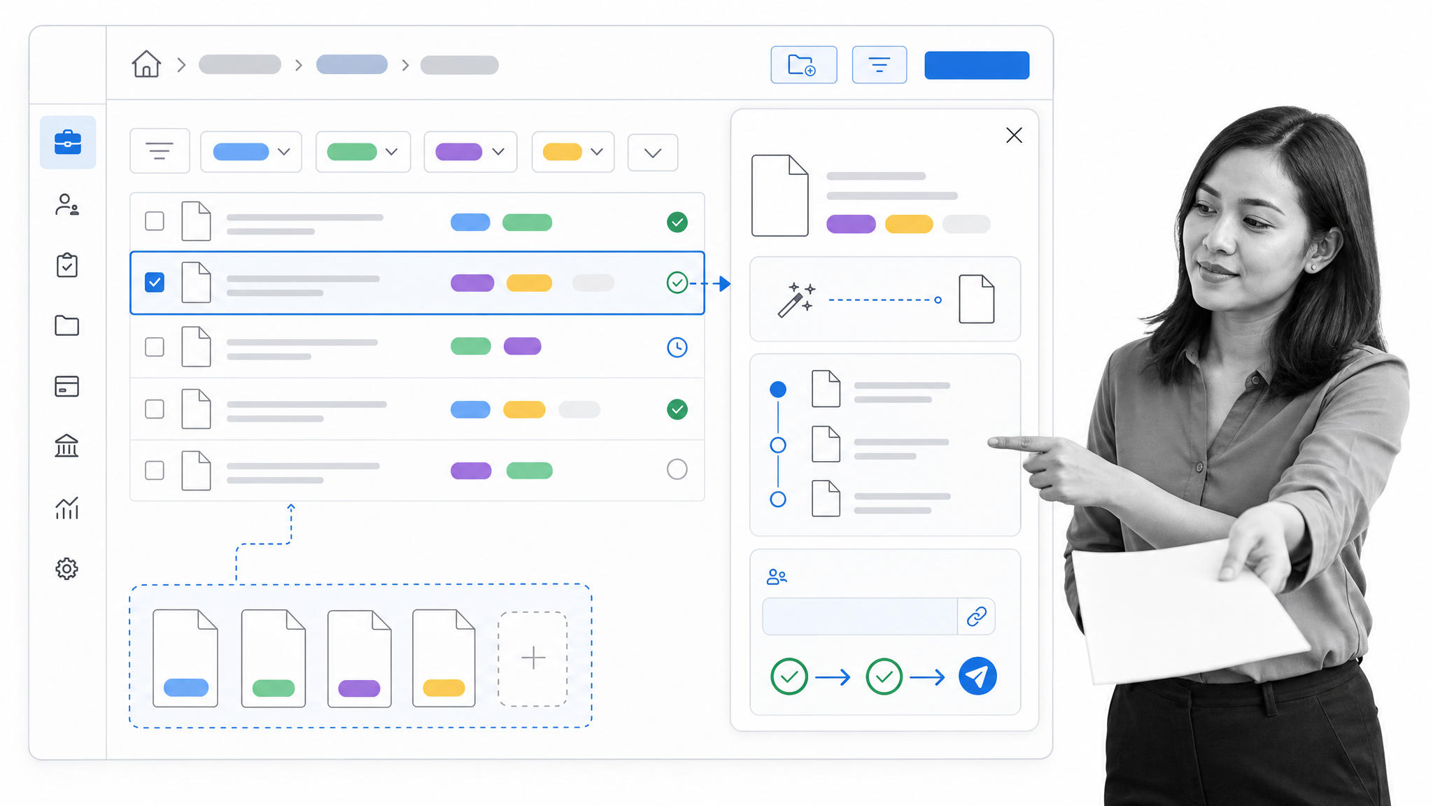 PracticePanther matter documents with tags, template automation, and client portal sharing