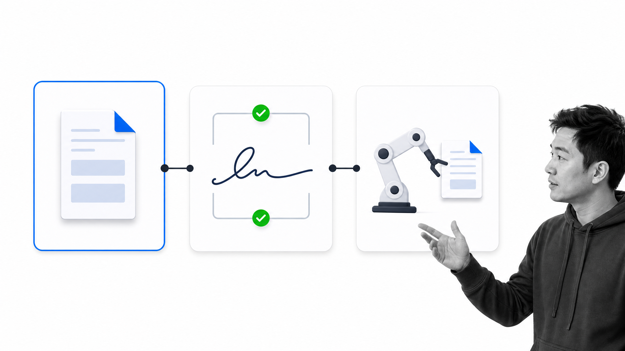 Nintex product interface as a Newgen alternative for workflow, forms, document generation, e-signature, and RPA automation