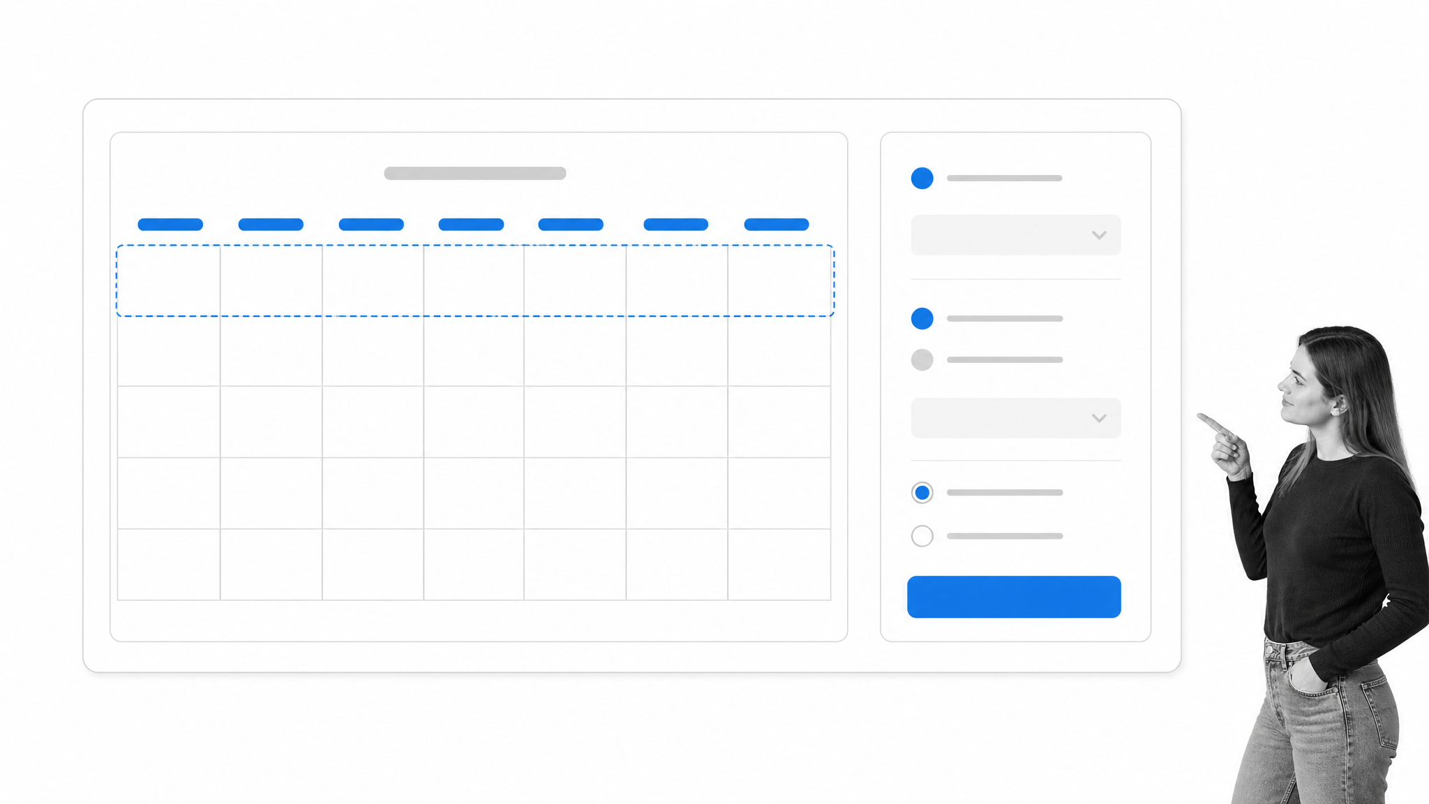 Timeline template visual 3
