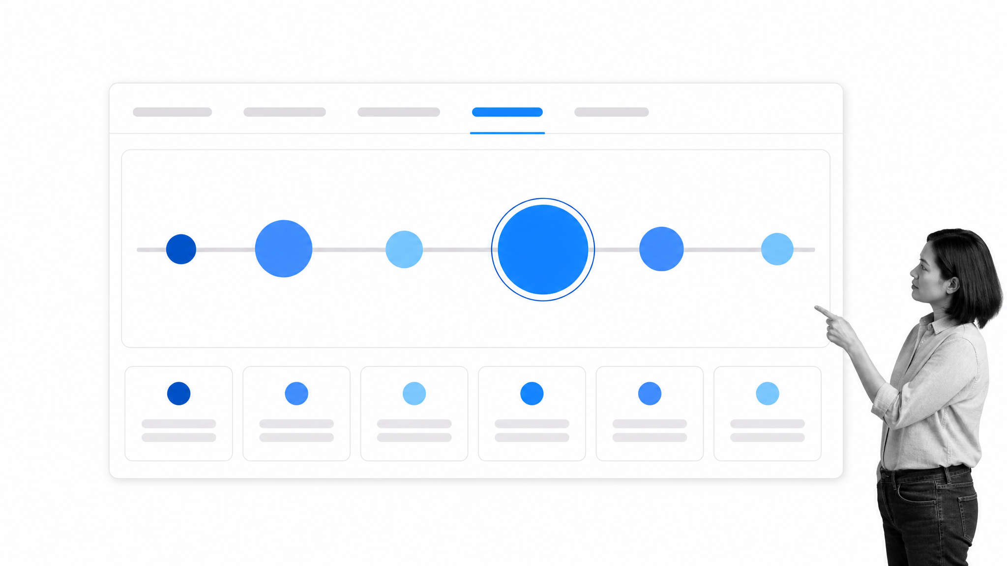 Timeline template visual 6