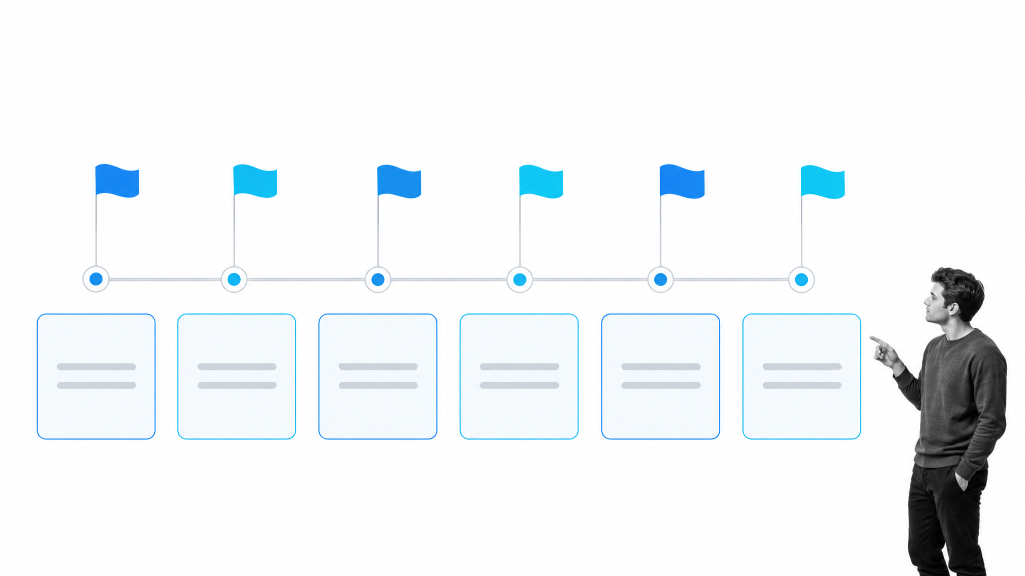 Timeline template visual 8